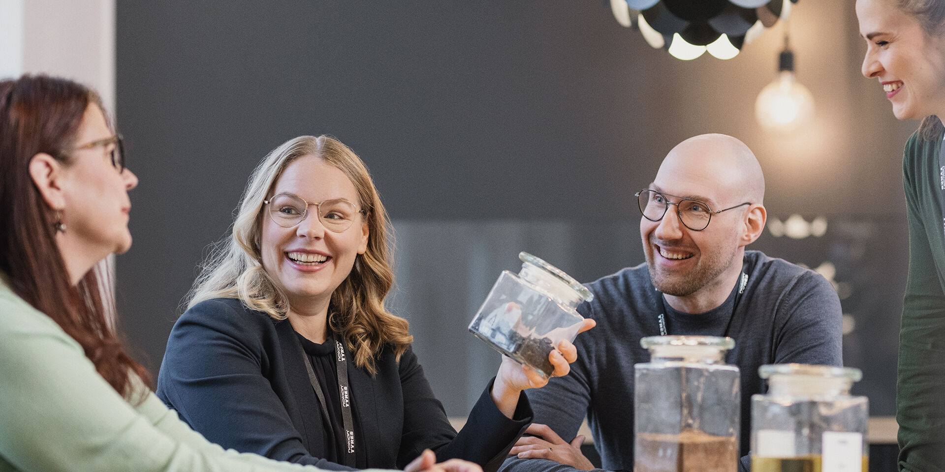 Nokian Tyres Futureproof ecosystem partners having a meeting