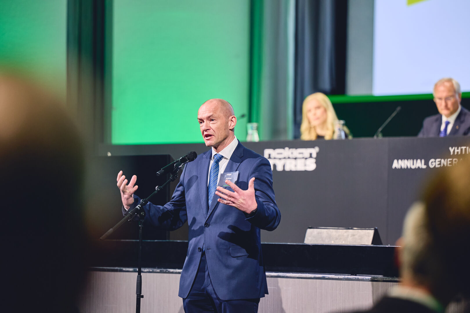 Nokian Renkaiden johtoryhmää
