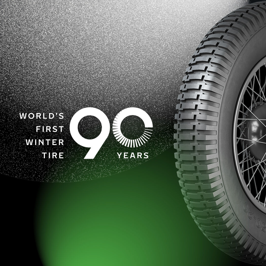 Image of the first Nokian Tyres winter tire 