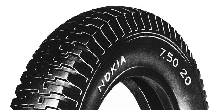Close up of a tire, the Kelirengas