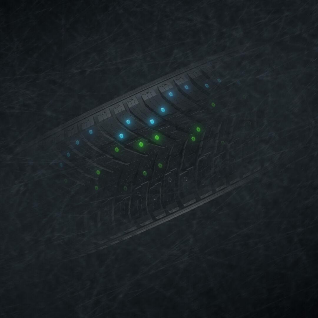 Nokian Tyres double stud technology innovation