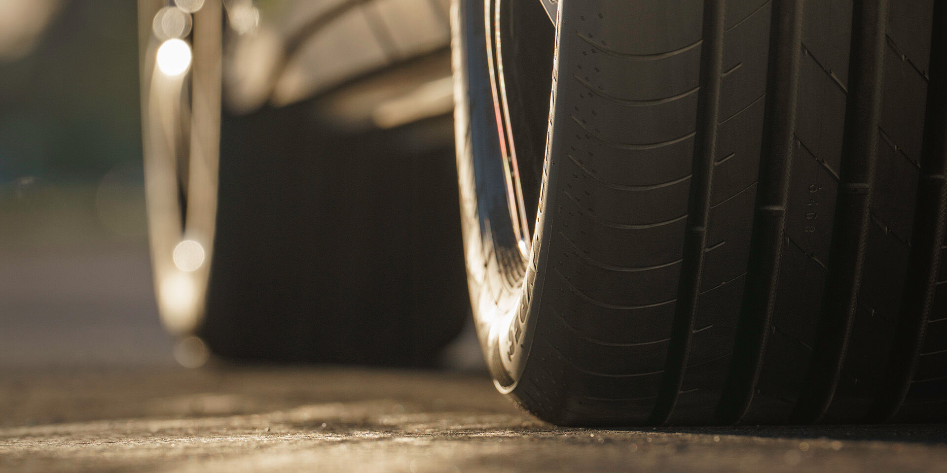 closeup of Nokian Tyres summer tire product