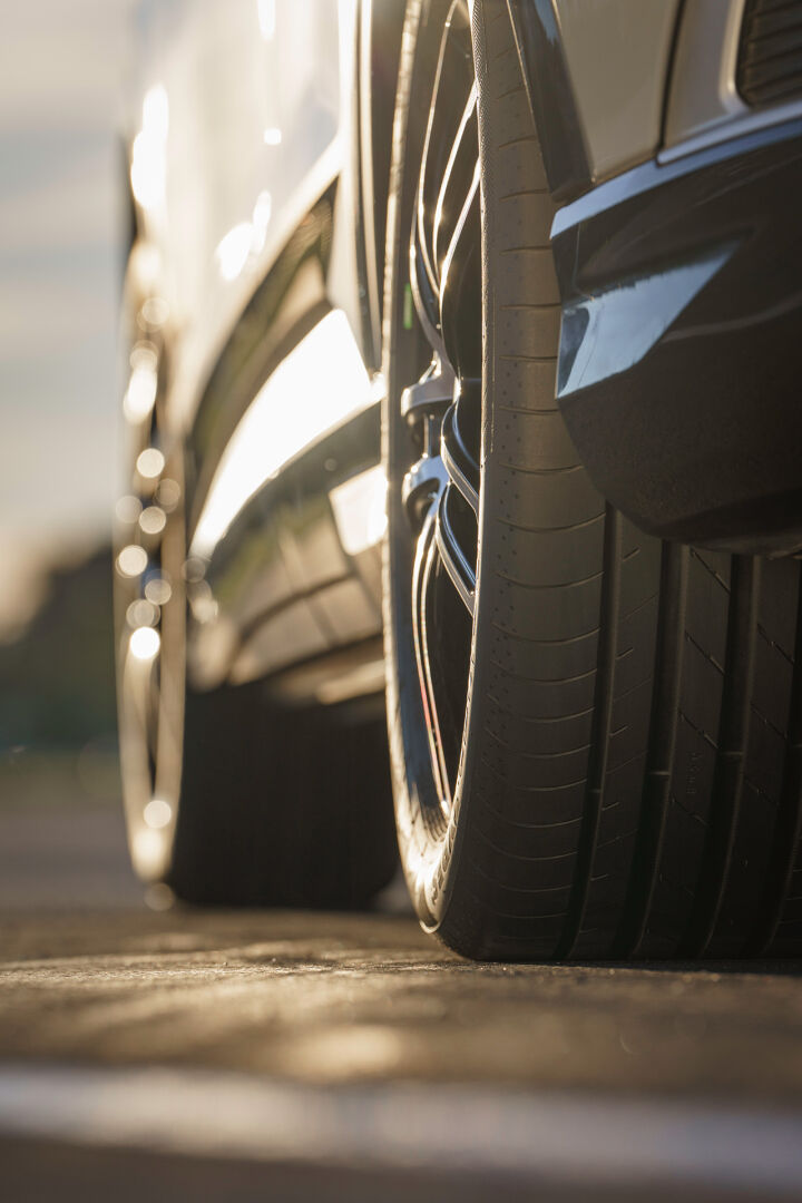 closeup of Nokian Tyres summer tire product