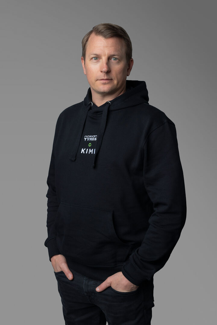 Nokian Renkaiden brändilähettiläs Kimi Räikkönen