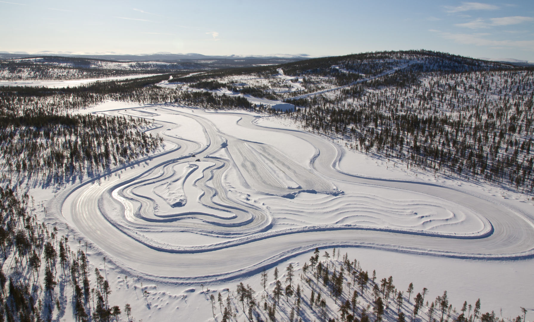 Winter Tire Test Track - Ivalo Test Center