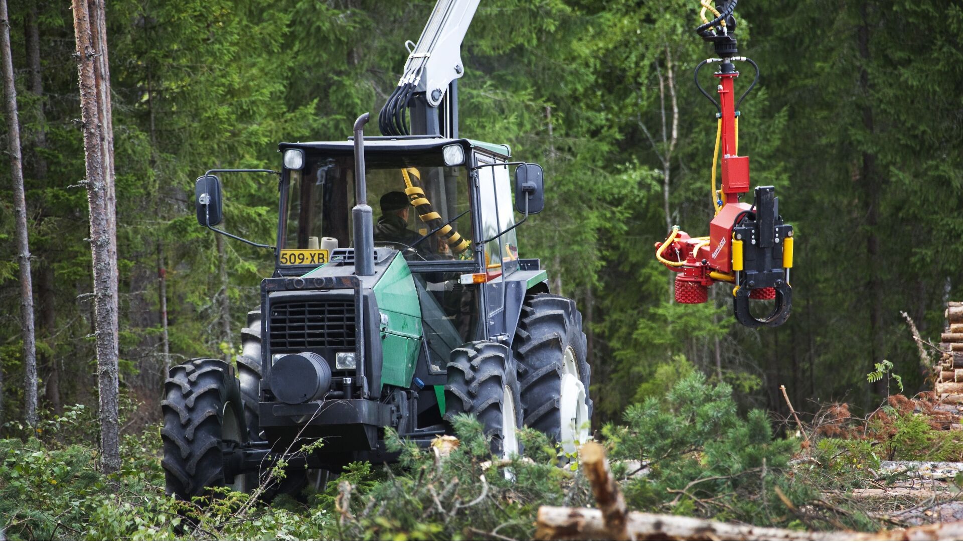 Nokian Tyres TR Multiplus at versatile forestry work