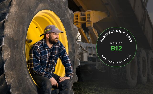 Nokian Tyres launches a test-winning VF tractor tire and VF flotation tire for efficient farming at Agritechnica 2023 in November