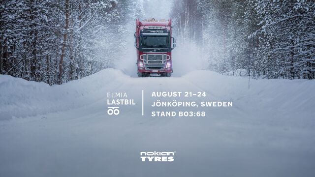 Only one can be the first – At Elmia, Nokian Tyres showcases where 90 years of winter tire development can lead to