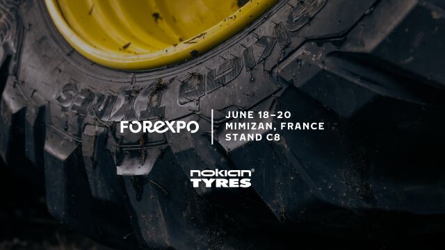 Nokian Heavy Tyres at Forexpo 2025: Tire solutions for demanding forestry work