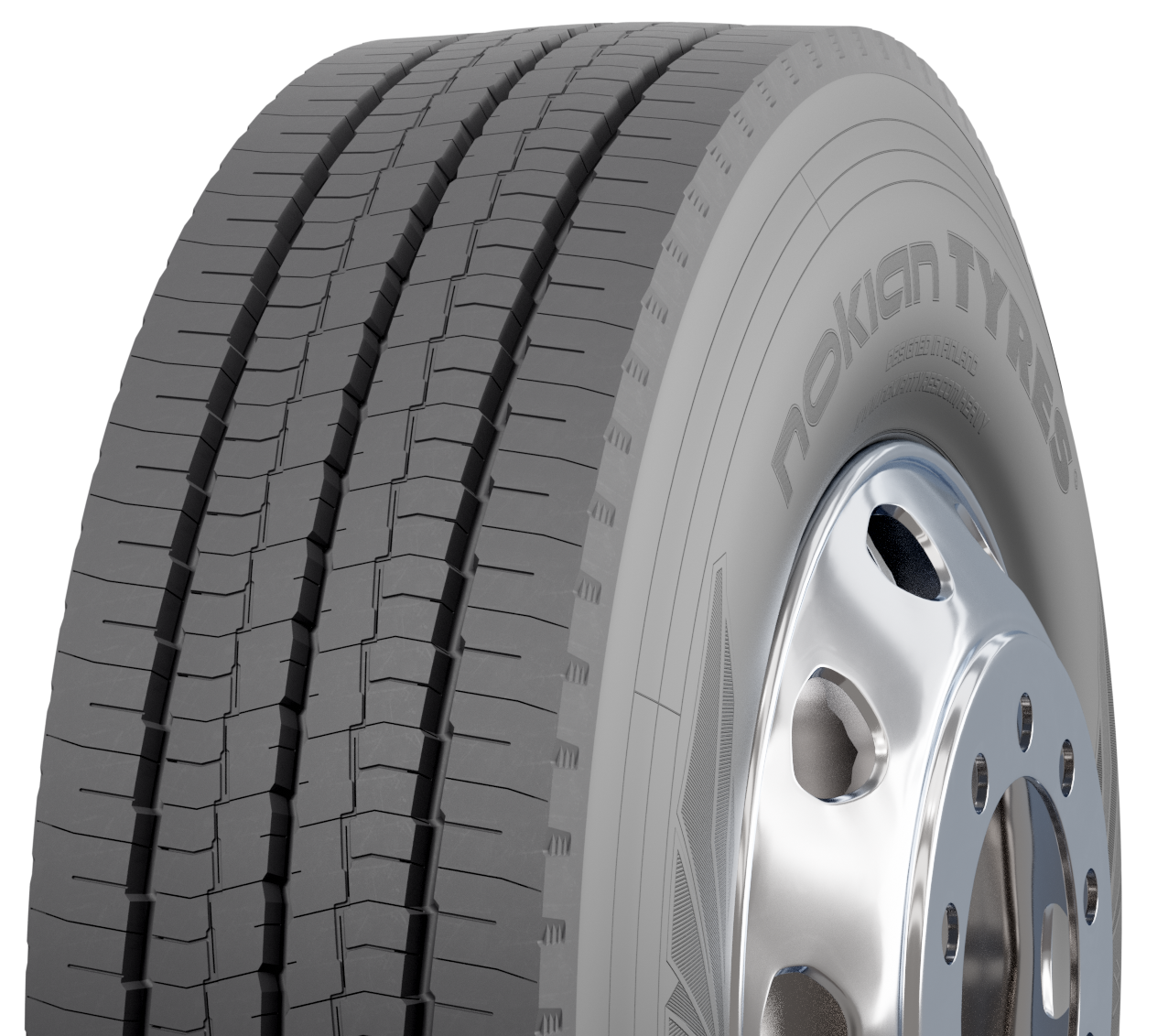 Nokian Tyres Hakka Truck Steer 2 - Excelente manejo y kilometraje para el transporte regional y de larga distancia