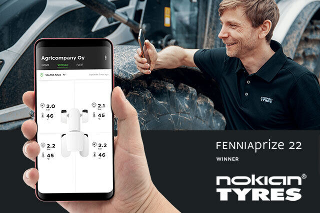  The winning tire on all surfaces – Nokian Tyres Ground King tire with Intuitu™ smart connectivity wins Fennia Prize Winner award 2022 for good design